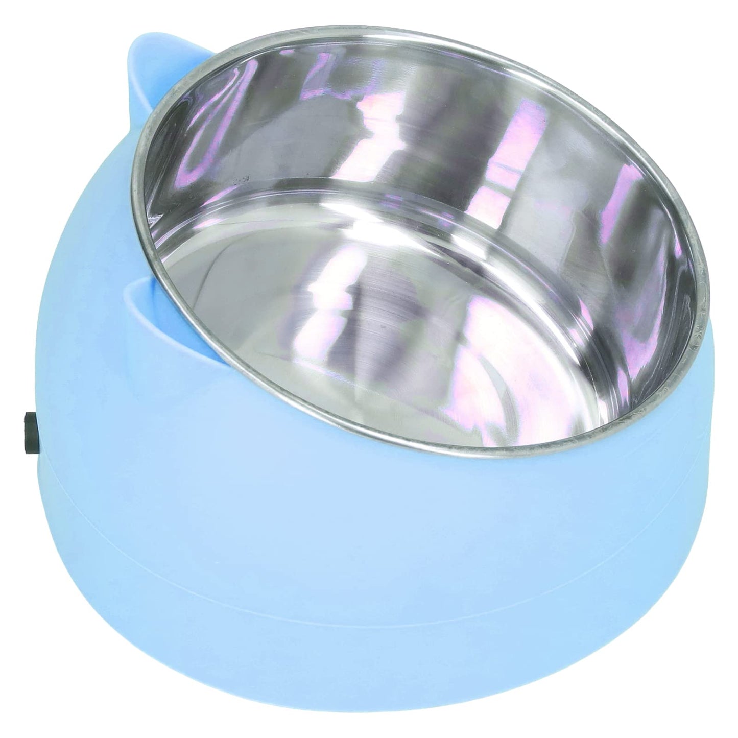 GLOGLOW Heated Pet Bowl – Stainless Steel Temperature Cat & Dog Waterer