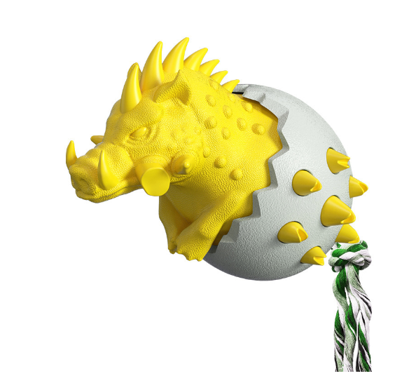 Wild Boar Egg Dog Toothbrush Molar Chew Stick