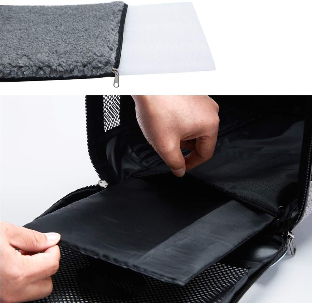 17.5X11X11 Inches Cat, Dog Carrier for Pets up to 16 Lbs, Soft-Sided Cat Bag Animal Carriers Travel Puppy Carry as a Toy of Fabric Pet Home - Best Pet Care Store