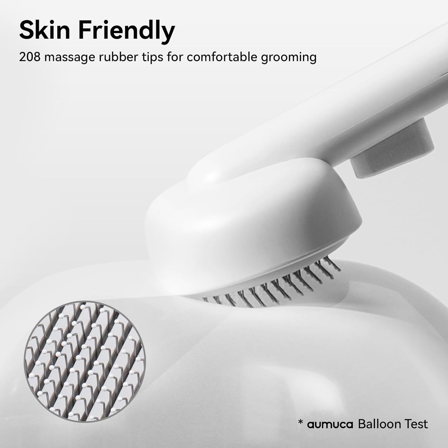 Cat Grooming Brush for Shedding – Deshedding Comb for Long & Short Hair Cats, Kittens & Rabbits - Best Pet Care Store