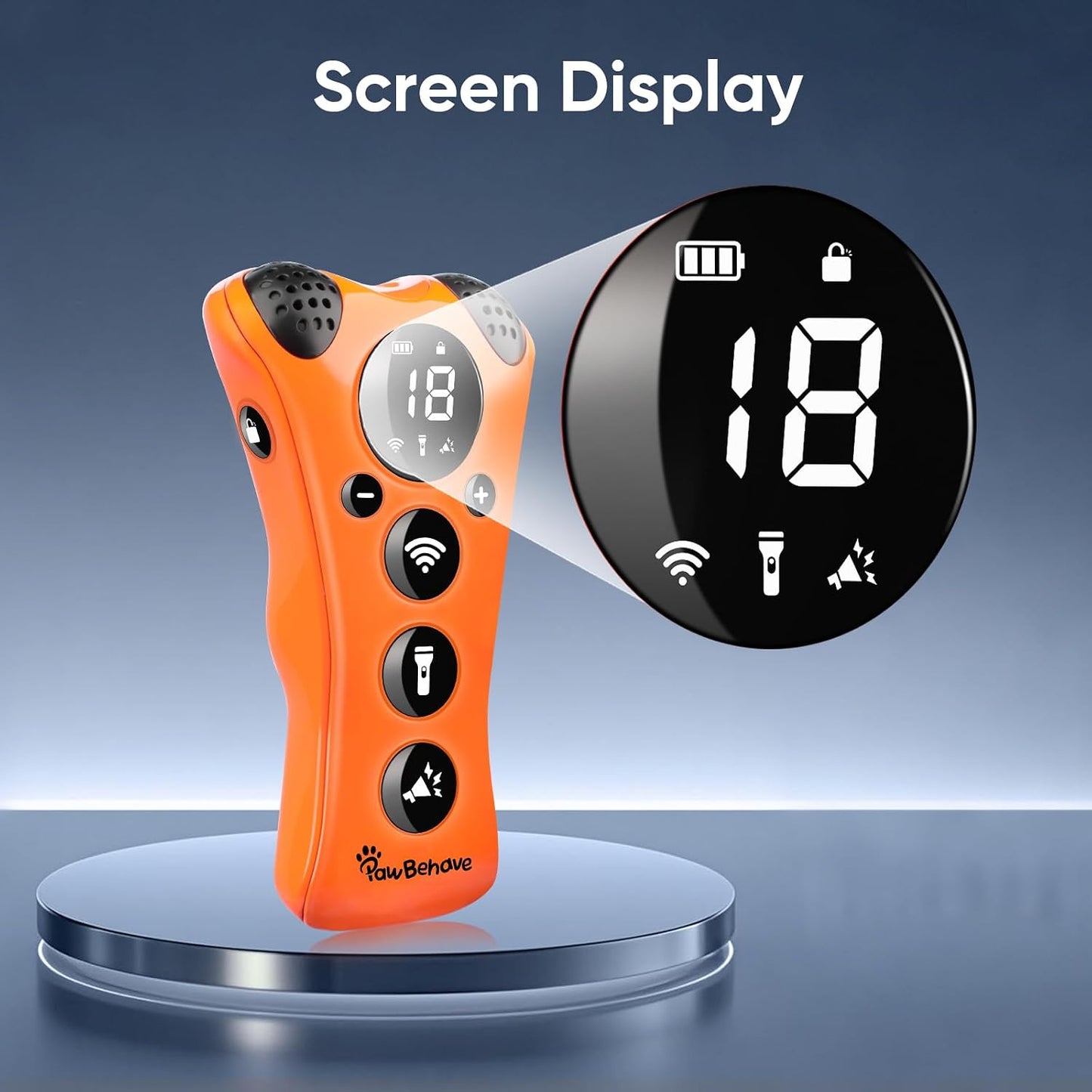 Adjustable Ultrasonic Dog Trainer – Variable Frequency Bark Corrector with Flashlight - Best Pet Care Store