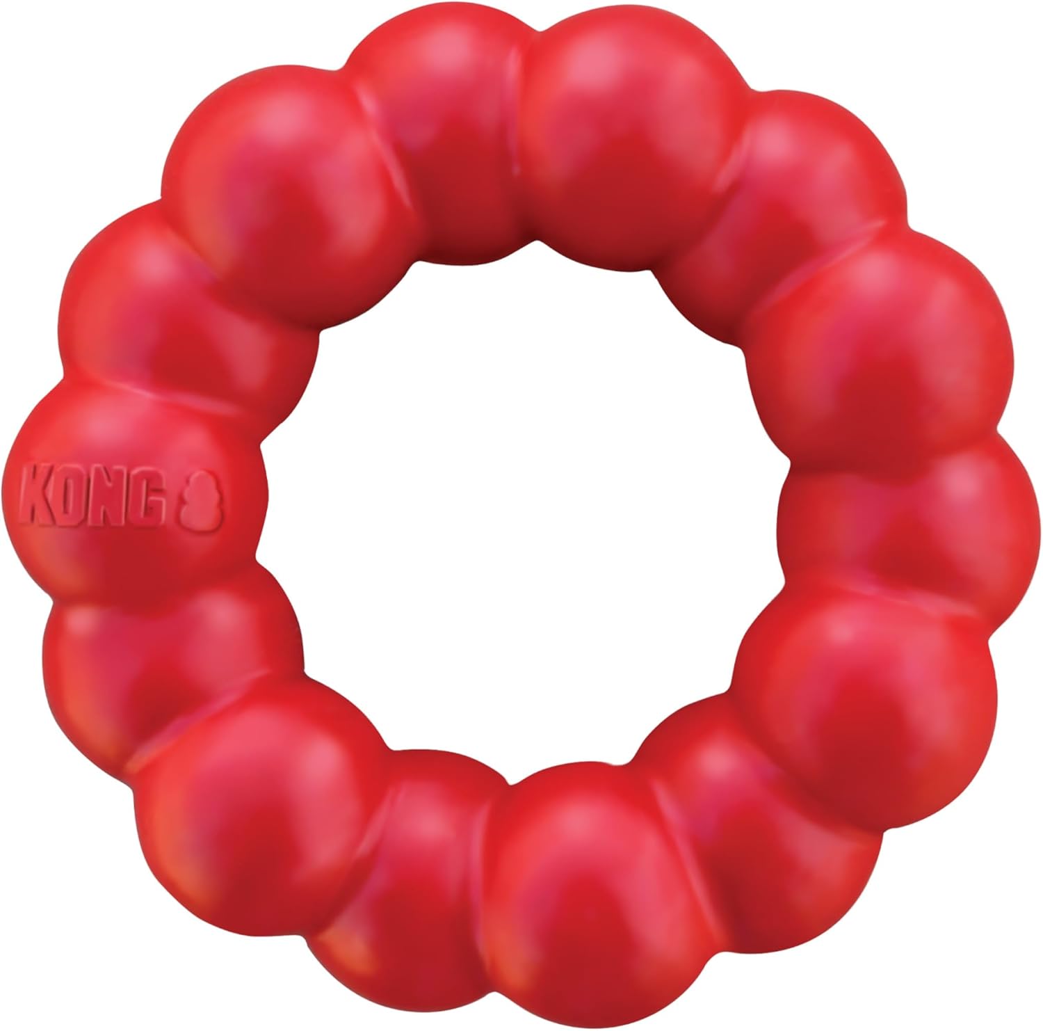 Ring - Natural Rubber Ring Toy for Healthy Chewing Habits - Chew Toy Supports Dog Dental Health - Dog Toy Supports Instincts during Playtime - for Medium/Large Dogs - Best Pet Care Store