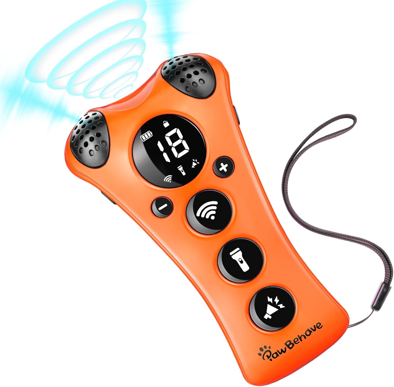 Adjustable Ultrasonic Dog Trainer – Variable Frequency Bark Corrector with Flashlight - Best Pet Care Store