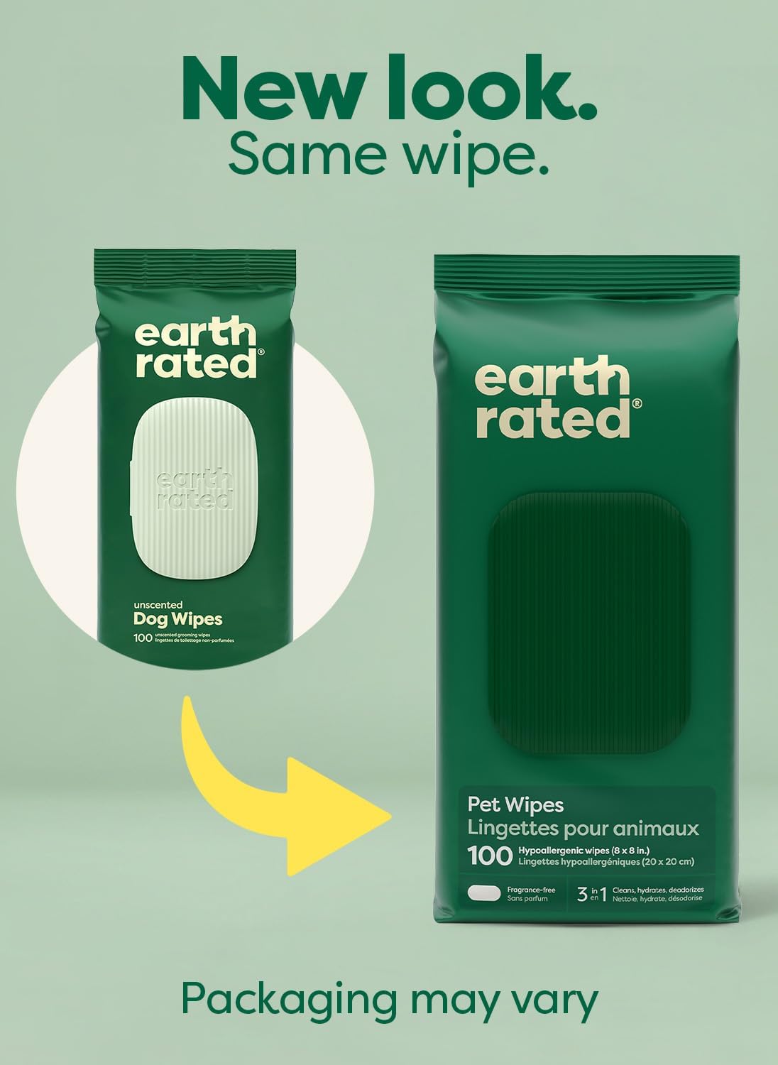 Hypoallergenic Pet Wipes for Dogs & Cats – 3-in-1 Clean, Deodorize & Hydrate, Unscented, 100ct - Best Pet Care Store