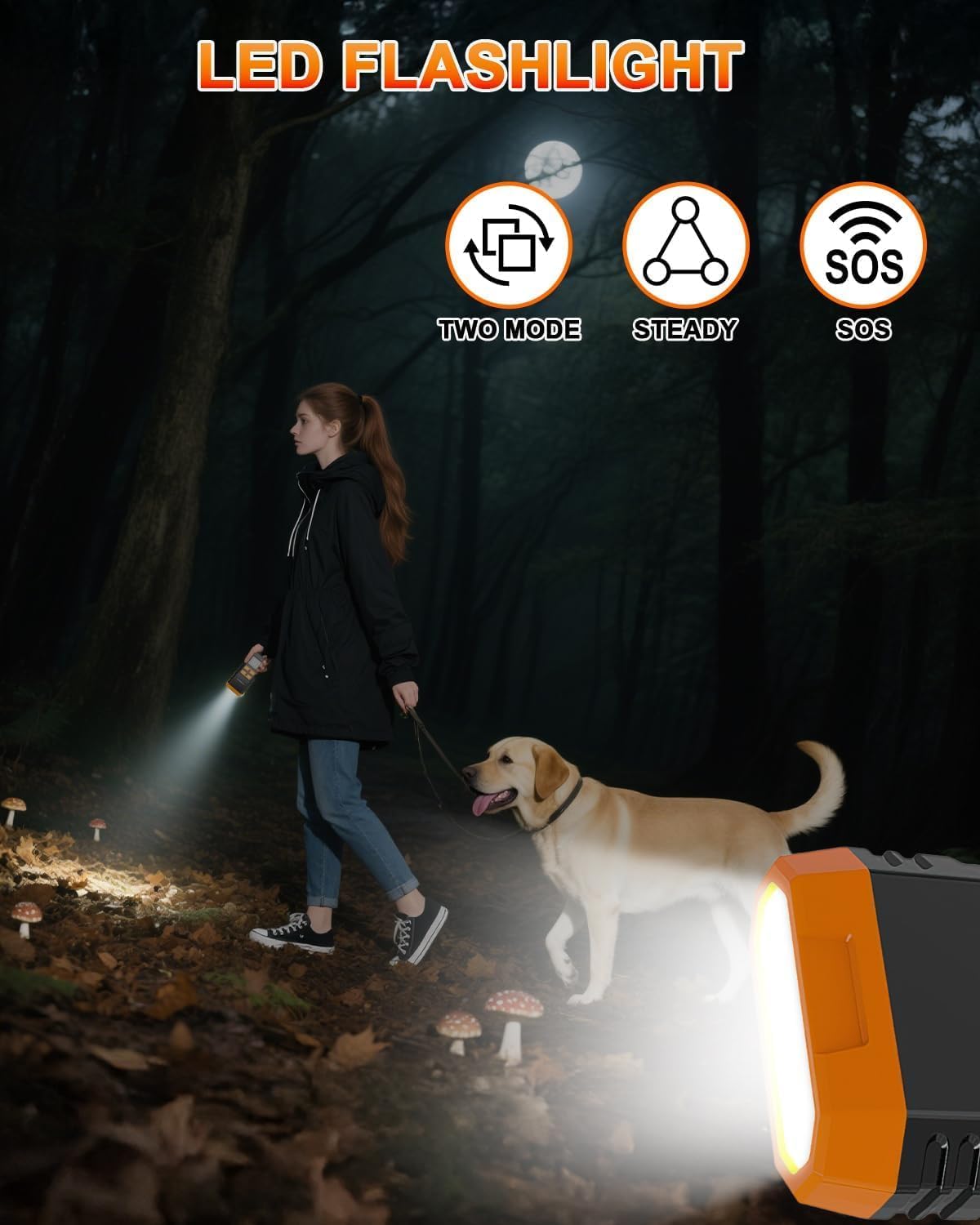 2026 Upgraded Ultrasonic Anti-Bark Device – 4 Modes, LED Light, LCD Screen, Indoor & Outdoor - Best Pet Care Store