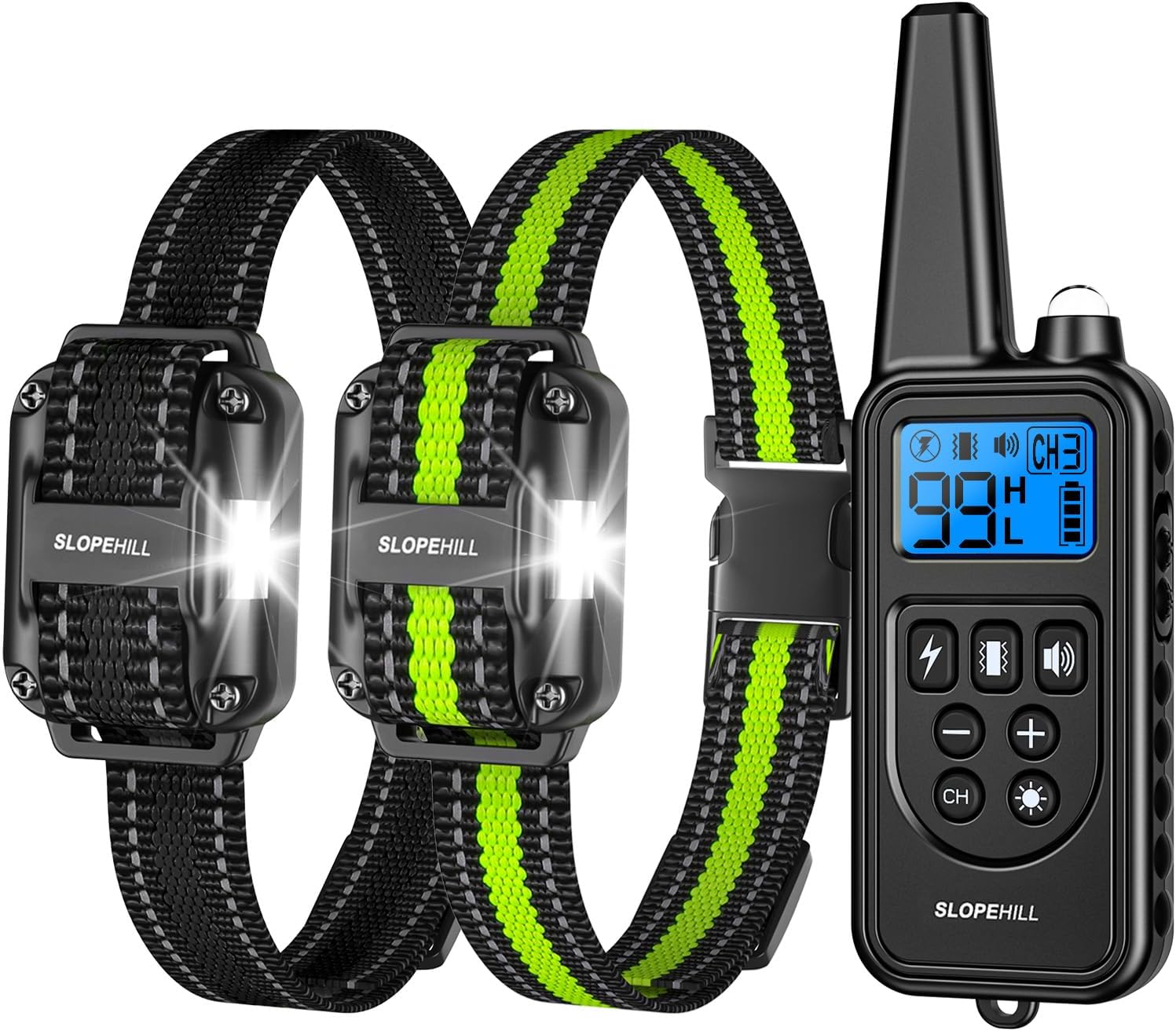 Dog Training Collar with Remote – 4200Ft Range, Shock, Vibration & Beep, All Sizes - Best Pet Care Store