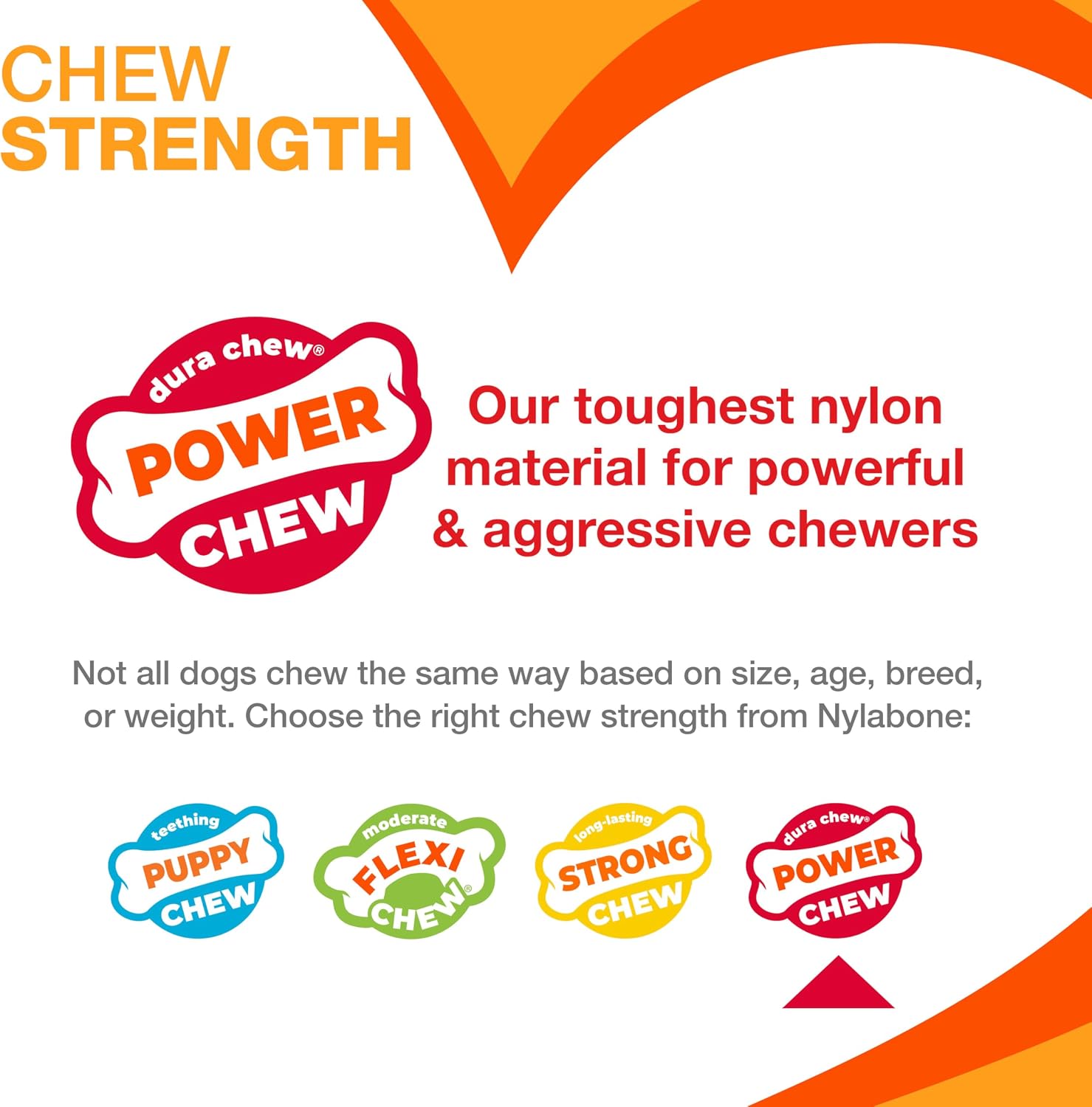 Textured Ring Power Chew Toy for Large Dogs, Durable Dog Toys for Aggressive Chewers, Strong Dog Chew Bones to Keep Them Busy, Flavor Medley, X-Large - 50+ Lbs, 1 Count - Best Pet Care Store
