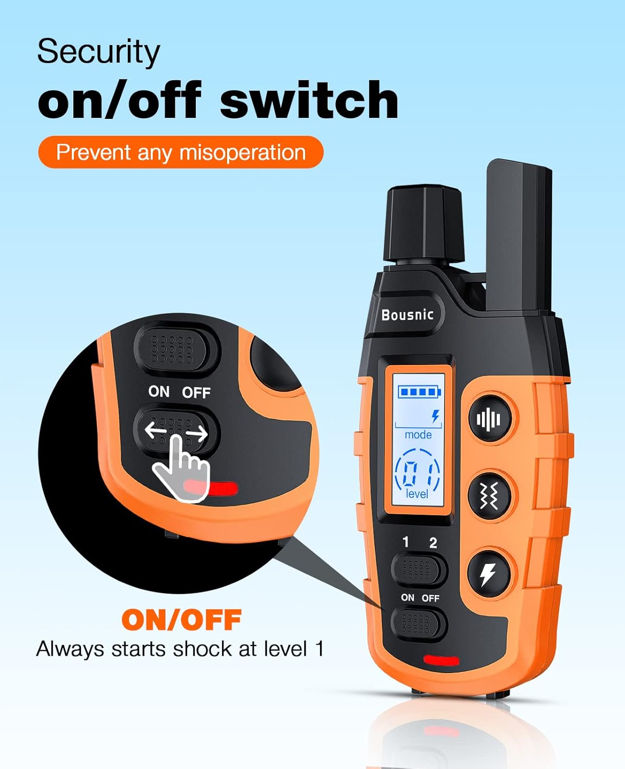 Dog Training Shock Collar with Remote – 3300Ft Range, Beep, Vibration & Shock, All Sizes - Best Pet Care Store