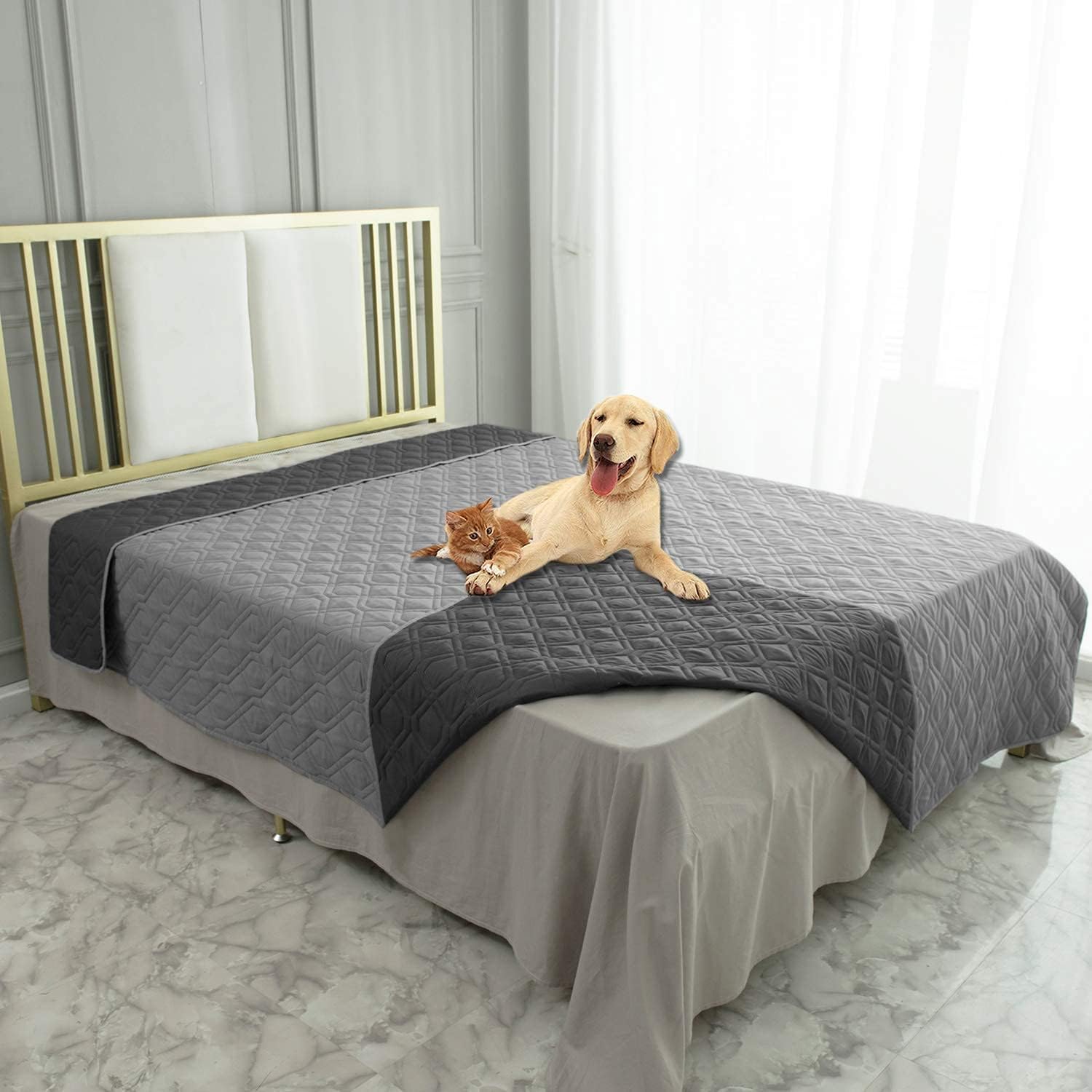 Reversible Waterproof Dog Bed Cover – Pet Blanket for Furniture, Sofa & Couch - Best Pet Care Store