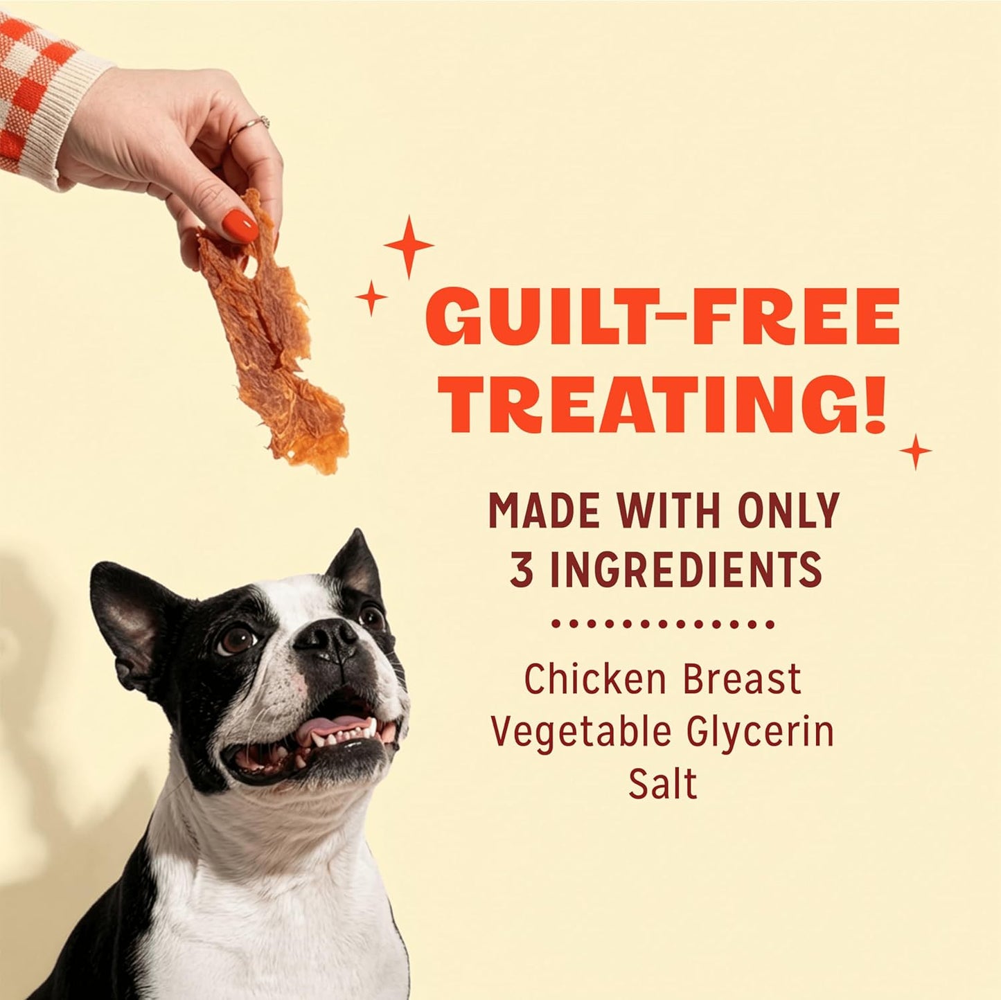 Chicken Jerky Dog Treats, Made with 100% Real Chicken Breast, 16 Ounces, Healthy, Easily Digestible, Long-Lasting, High Protein, Satisfies Dog'S Urge to Chew - Best Pet Care Store