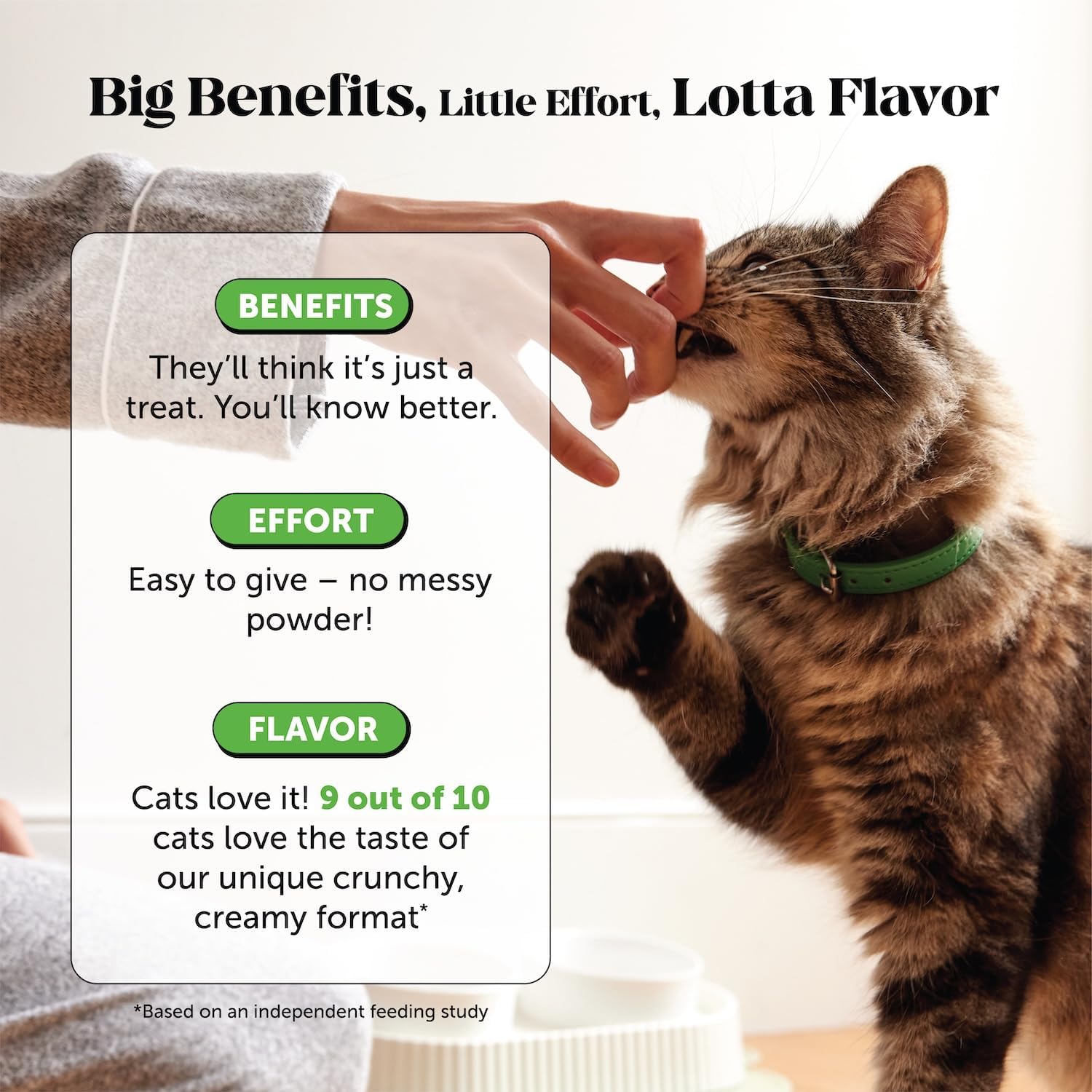 Cat Hairball Remedy Treats - Dual Texture Crunchy Creamy Hairball Treatment for Cats, Furball Relief Control Supplement with Fiber, Fish Oil for Indoor Cats Skin Coat Digestion (30-Day Supply) - Best Pet Care Store