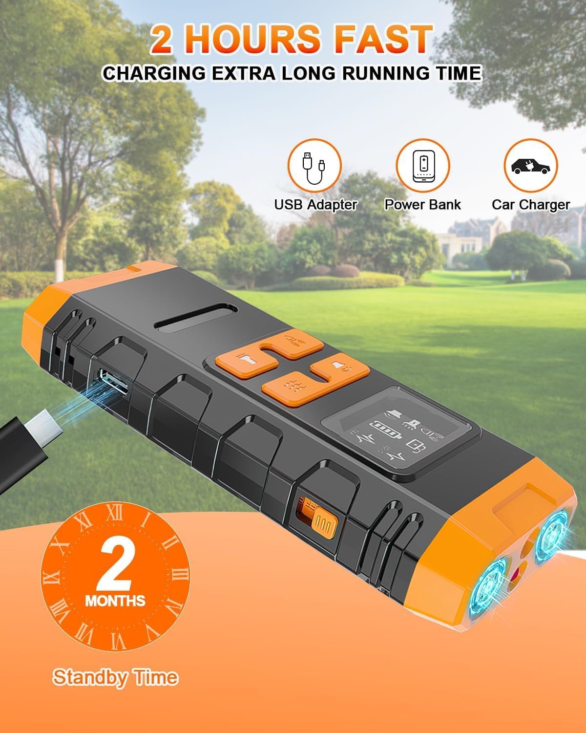 2026 Upgraded Ultrasonic Anti-Bark Device – 4 Modes, LED Light, LCD Screen, Indoor & Outdoor - Best Pet Care Store