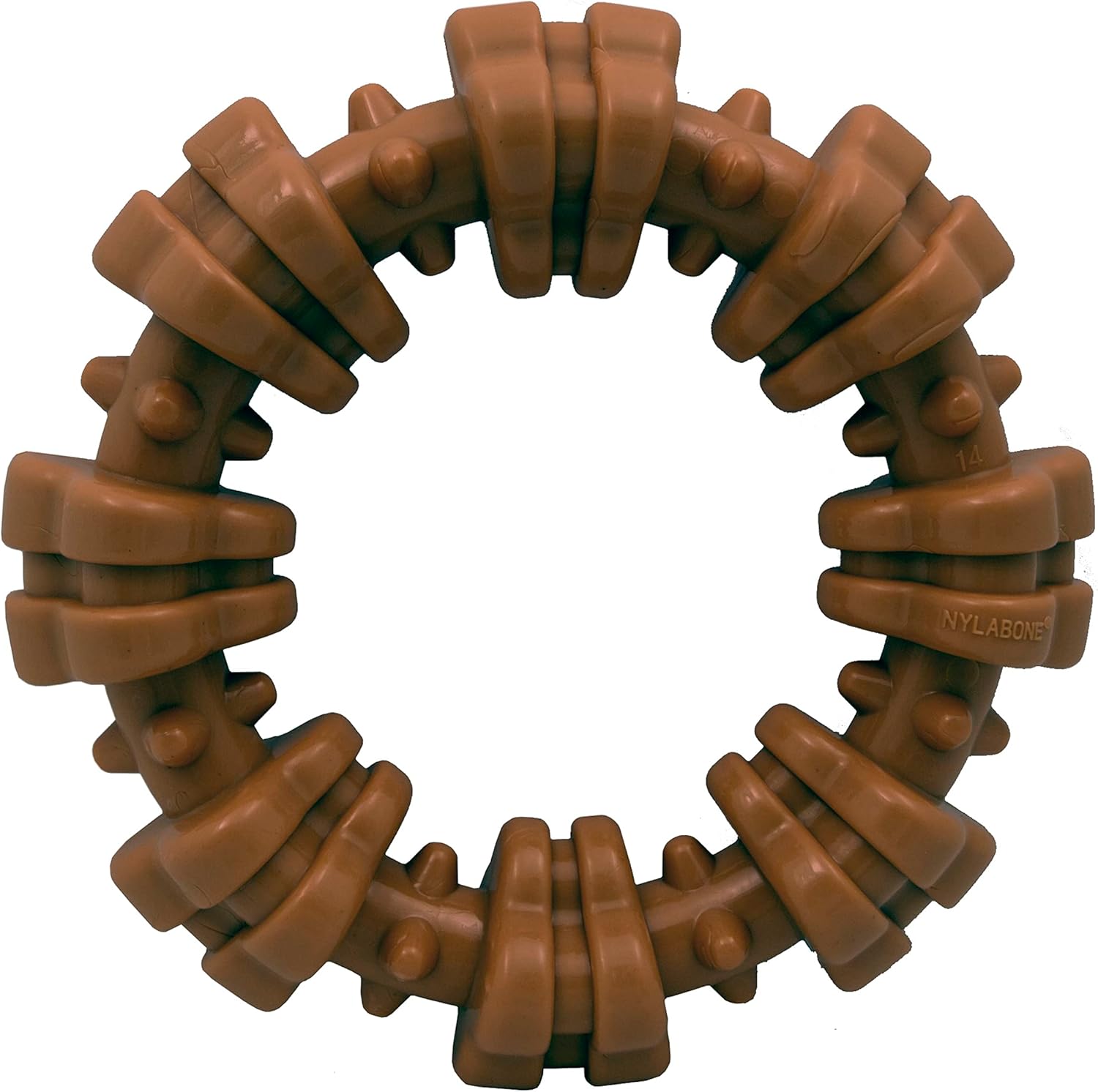 Textured Ring Power Chew Toy for Large Dogs, Durable Dog Toys for Aggressive Chewers, Strong Dog Chew Bones to Keep Them Busy, Flavor Medley, X-Large - 50+ Lbs, 1 Count - Best Pet Care Store