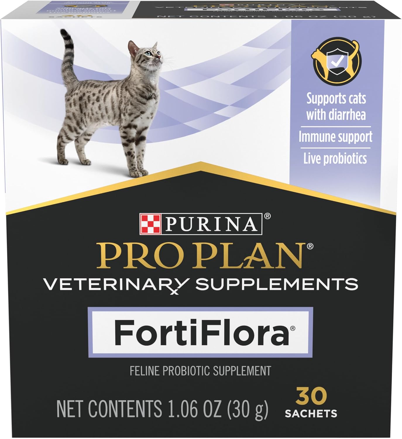 Purina FortiFlora Daily Probiotic Supplement for Cats – Digestive & Immune Support, 30ct - Best Pet Care Store