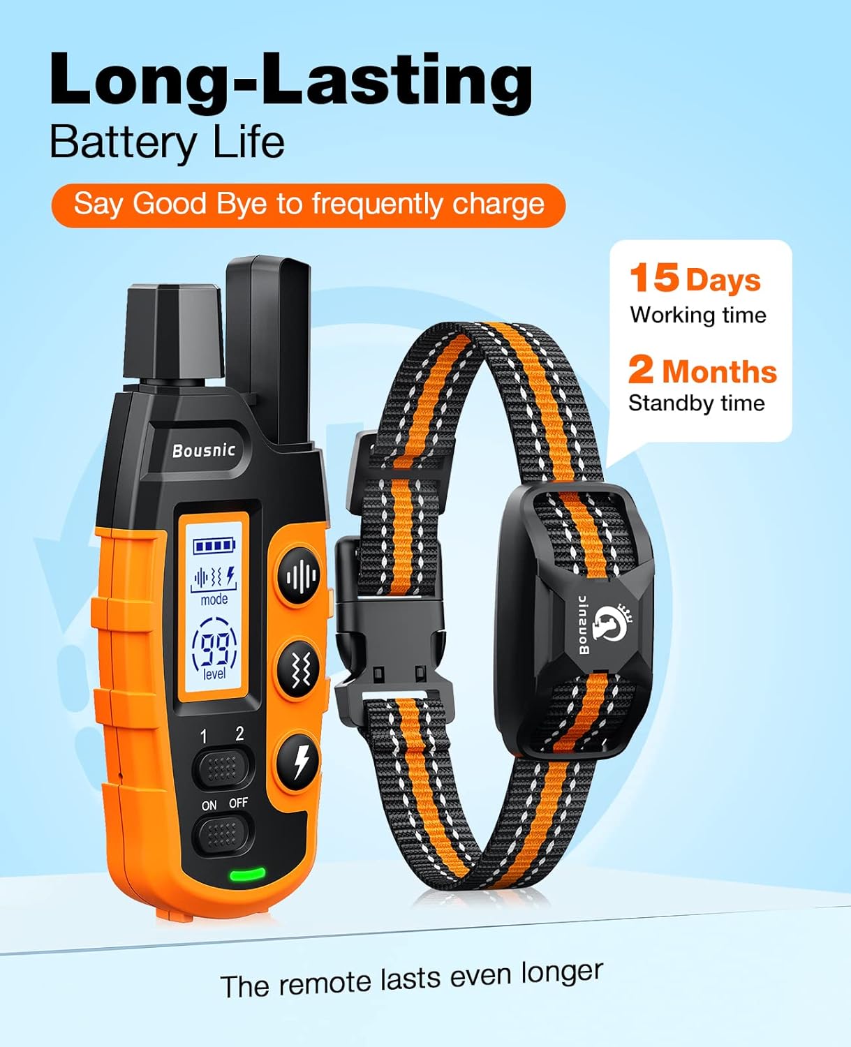 Dog Training Shock Collar with Remote – 3300Ft Range, Beep, Vibration & Shock, All Sizes - Best Pet Care Store