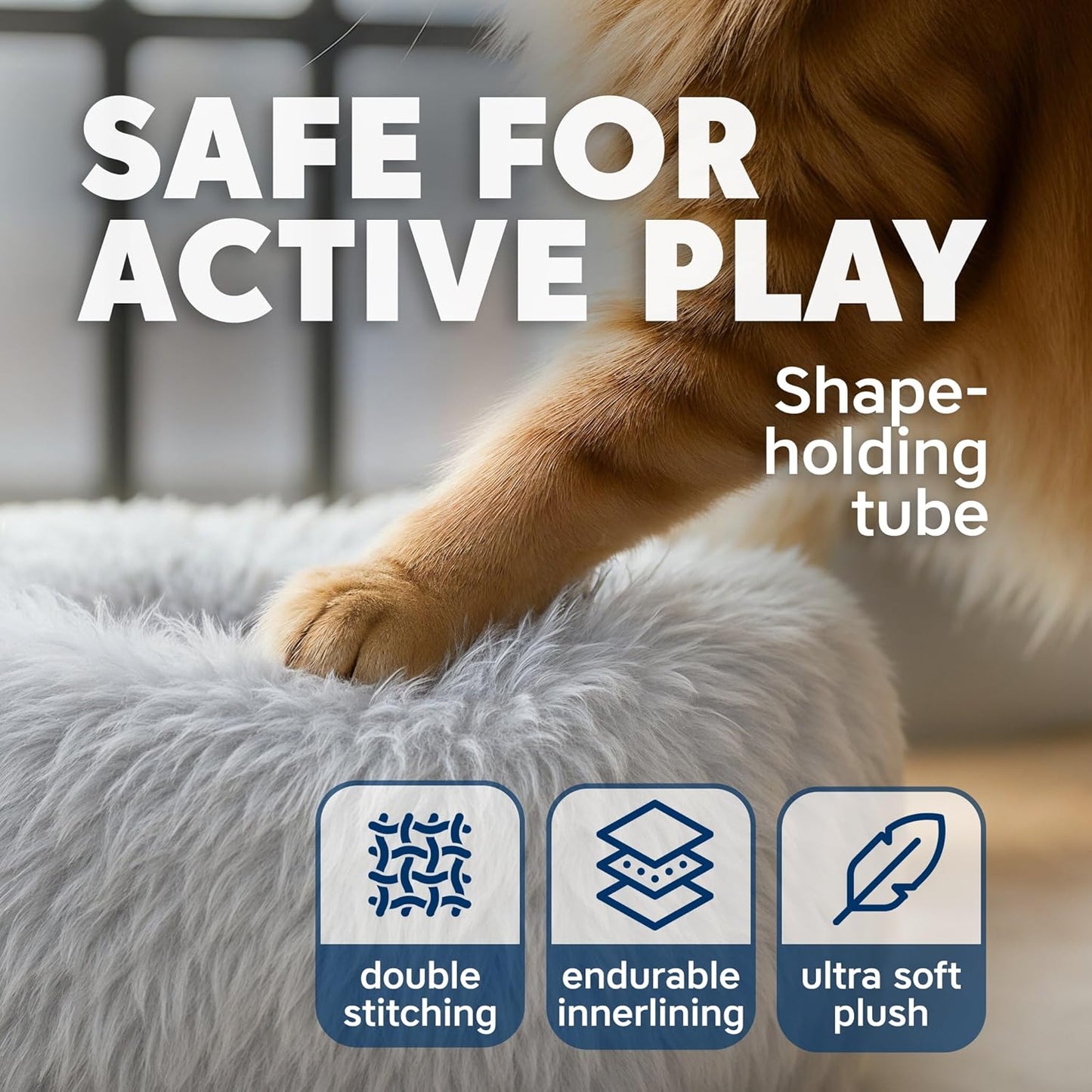 Large Collapsible Cat Donut Tunnel Bed – 3-in-1 Circle Hideaway - Best Pet Care Store
