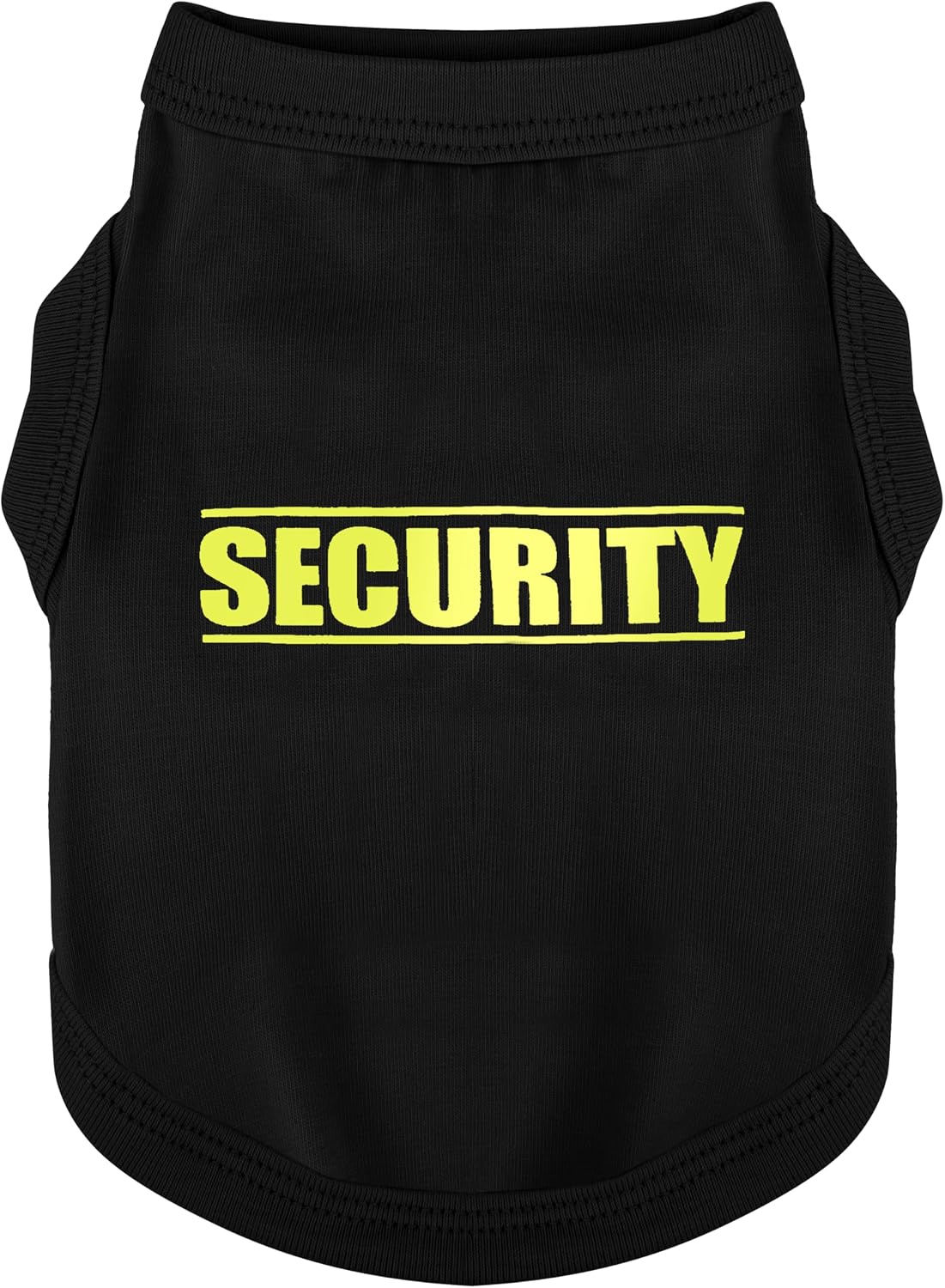 Cozy Cotton Dog Shirt Vest – Soft, Lightweight & Breathable with Graphics (Security) - Best Pet Care Store