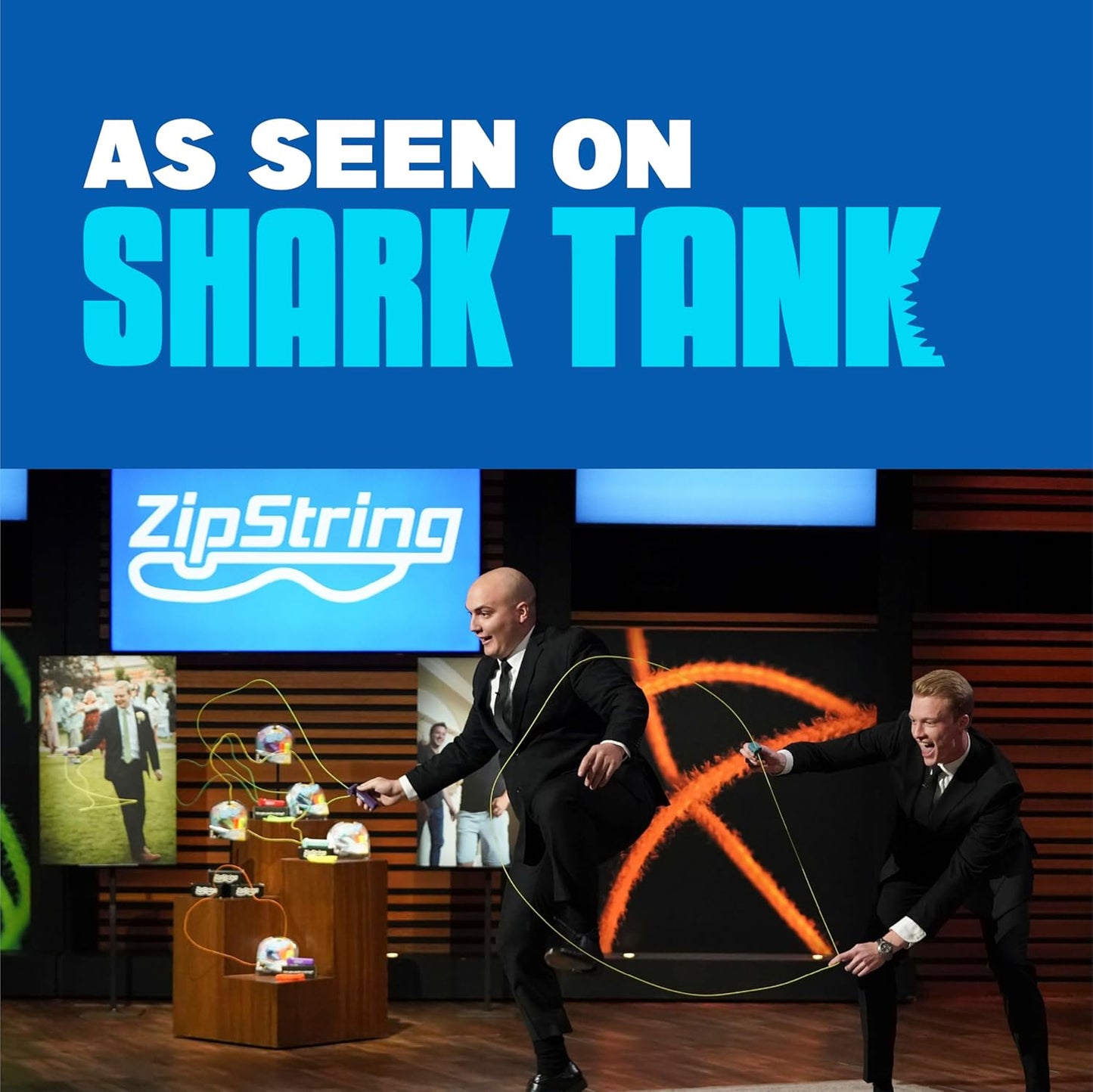 Original - as Seen on Shark Tank - Classic Rope Launcher Toy, Perfect for Kids & Adults - Fly a String Loop in the Air for Endless Tricks & Fun, Wonderment Awaits, Bold Blue - Best Pet Care Store