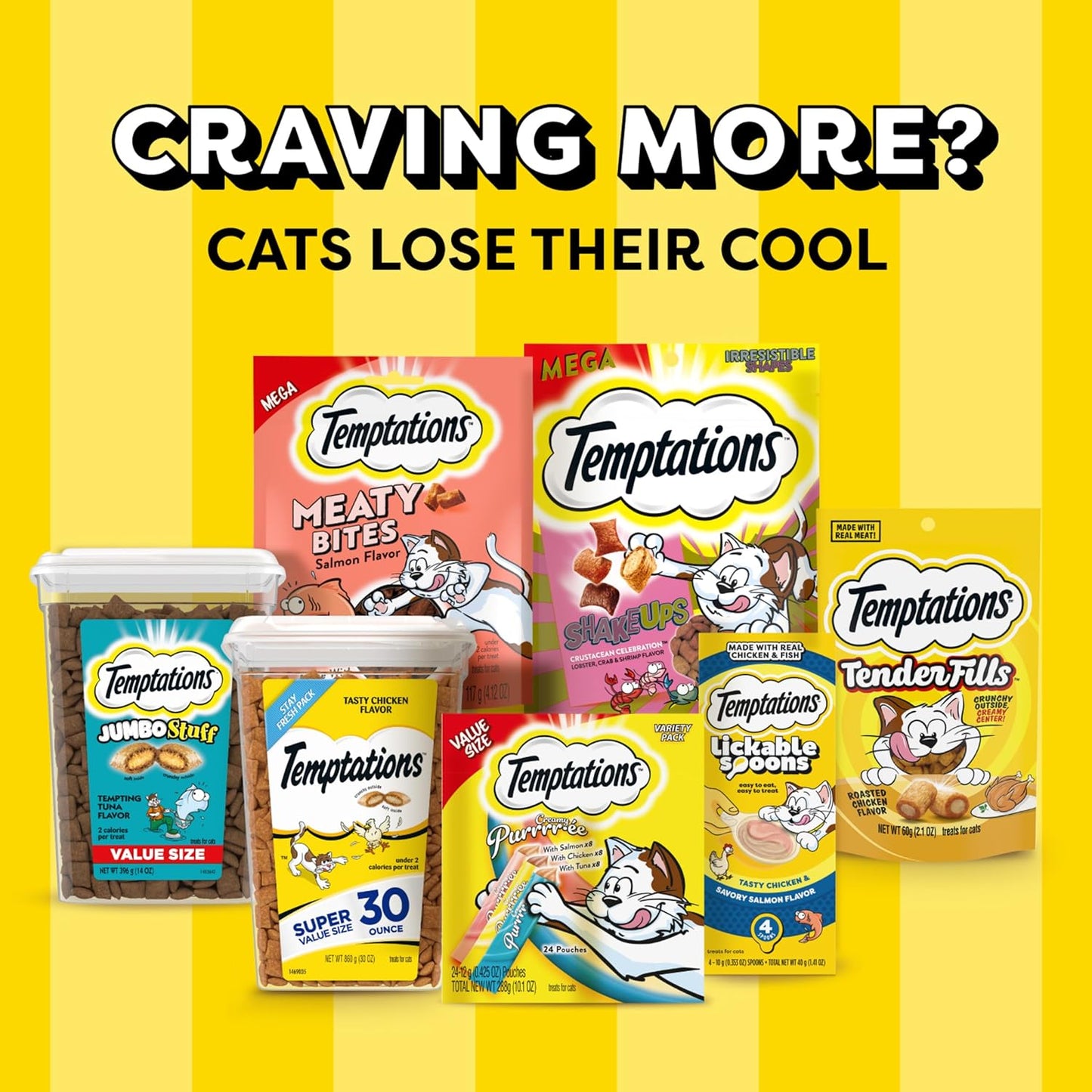 Temptations Classic Cat Treats – Crunchy & Soft Chicken Flavor, 30oz Stay-Fresh Tub - Best Pet Care Store