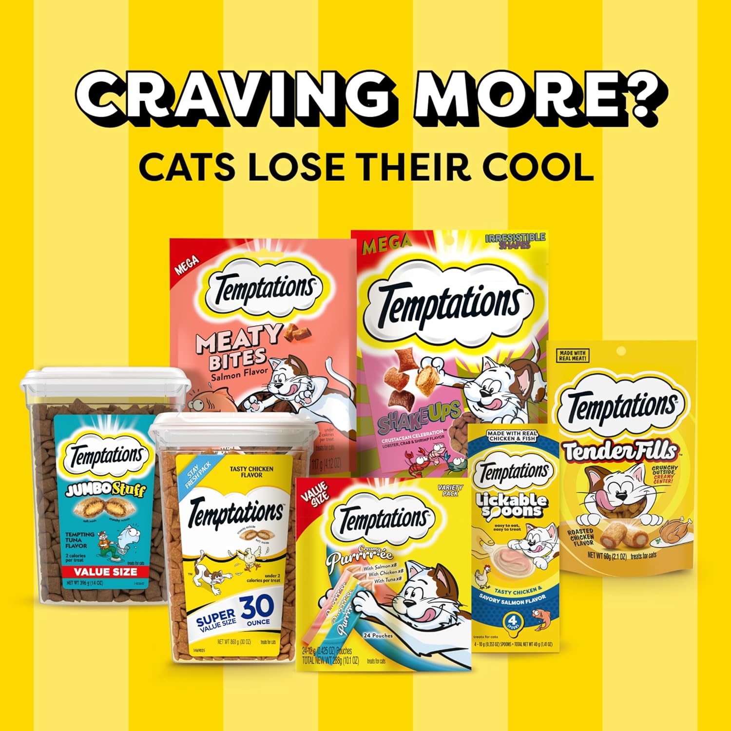 Temptations Classic Cat Treats – Crunchy & Soft Chicken Flavor, 30oz Stay-Fresh Tub - Best Pet Care Store