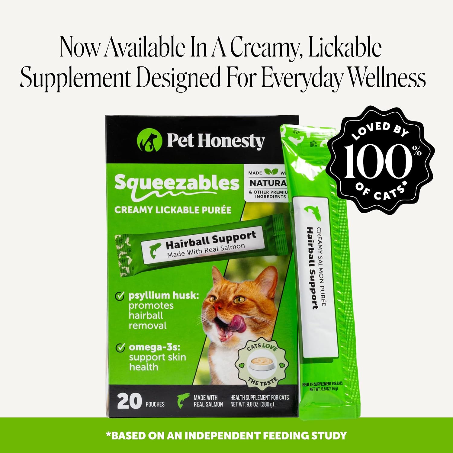 Cat Hairball Remedy Treats - Dual Texture Crunchy Creamy Hairball Treatment for Cats, Furball Relief Control Supplement with Fiber, Fish Oil for Indoor Cats Skin Coat Digestion (30-Day Supply) - Best Pet Care Store