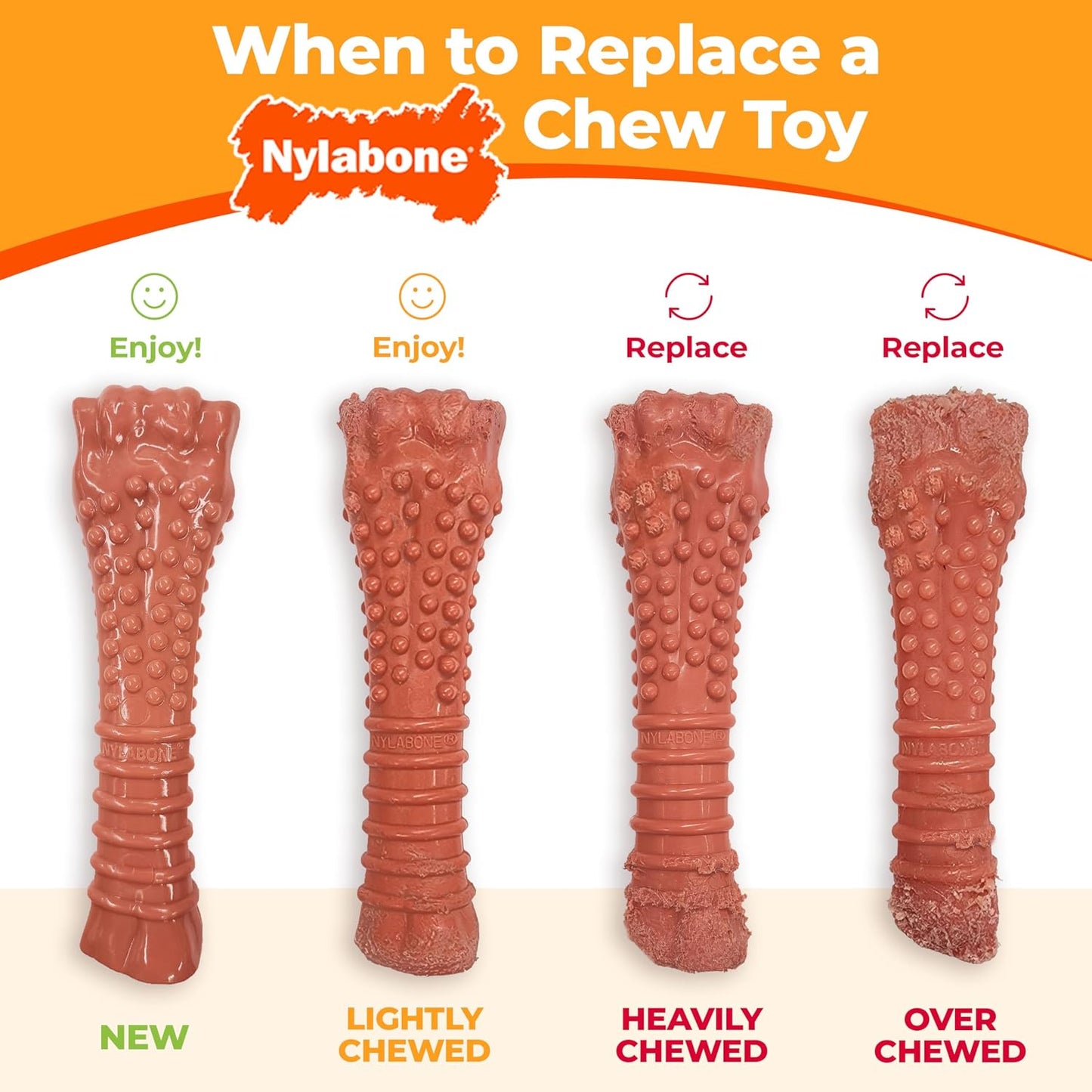 Textured Ring Power Chew Toy for Large Dogs, Durable Dog Toys for Aggressive Chewers, Strong Dog Chew Bones to Keep Them Busy, Flavor Medley, X-Large - 50+ Lbs, 1 Count - Best Pet Care Store
