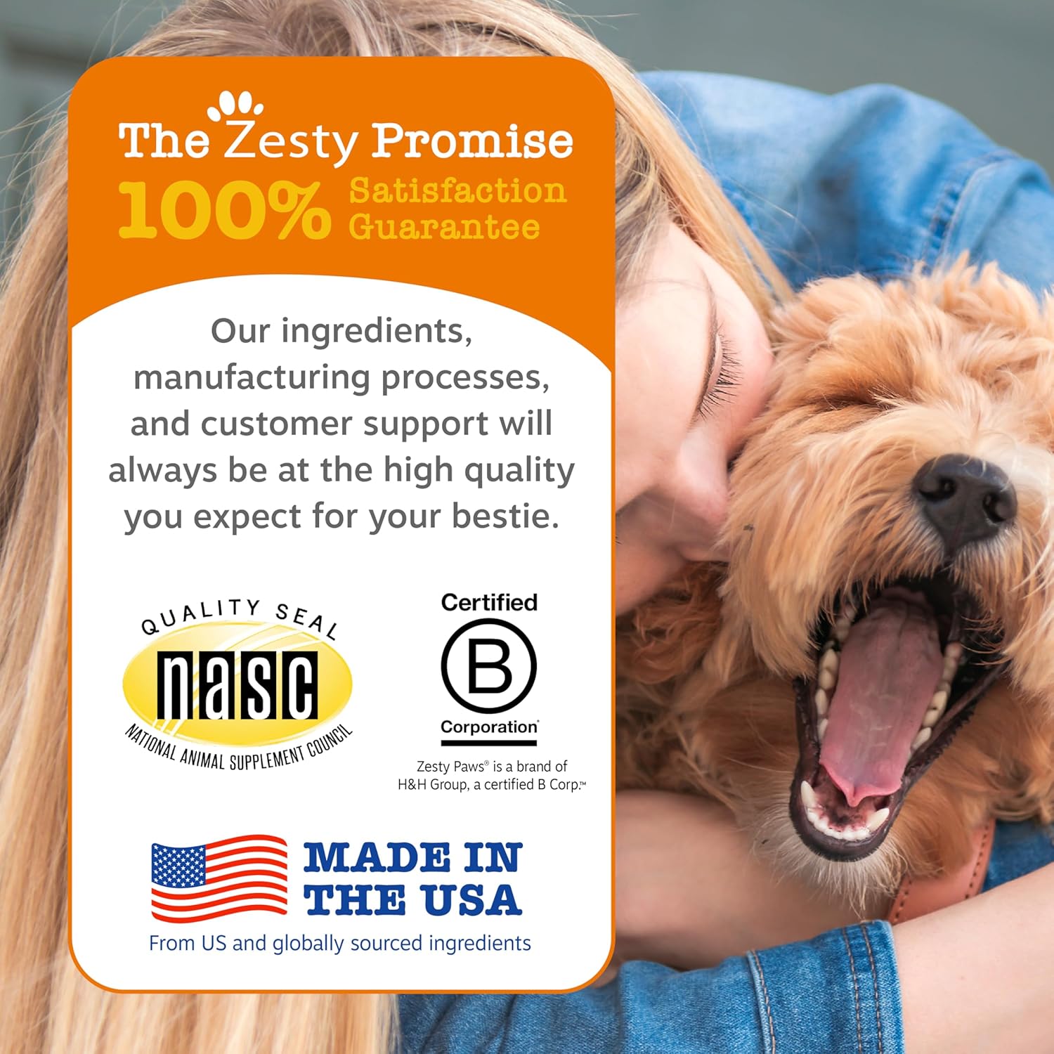 Zesty Paws Dog Multivitamin Chews – Hip, Joint, Skin & Coat with Omega 3, Bison, 90ct - Best Pet Care Store