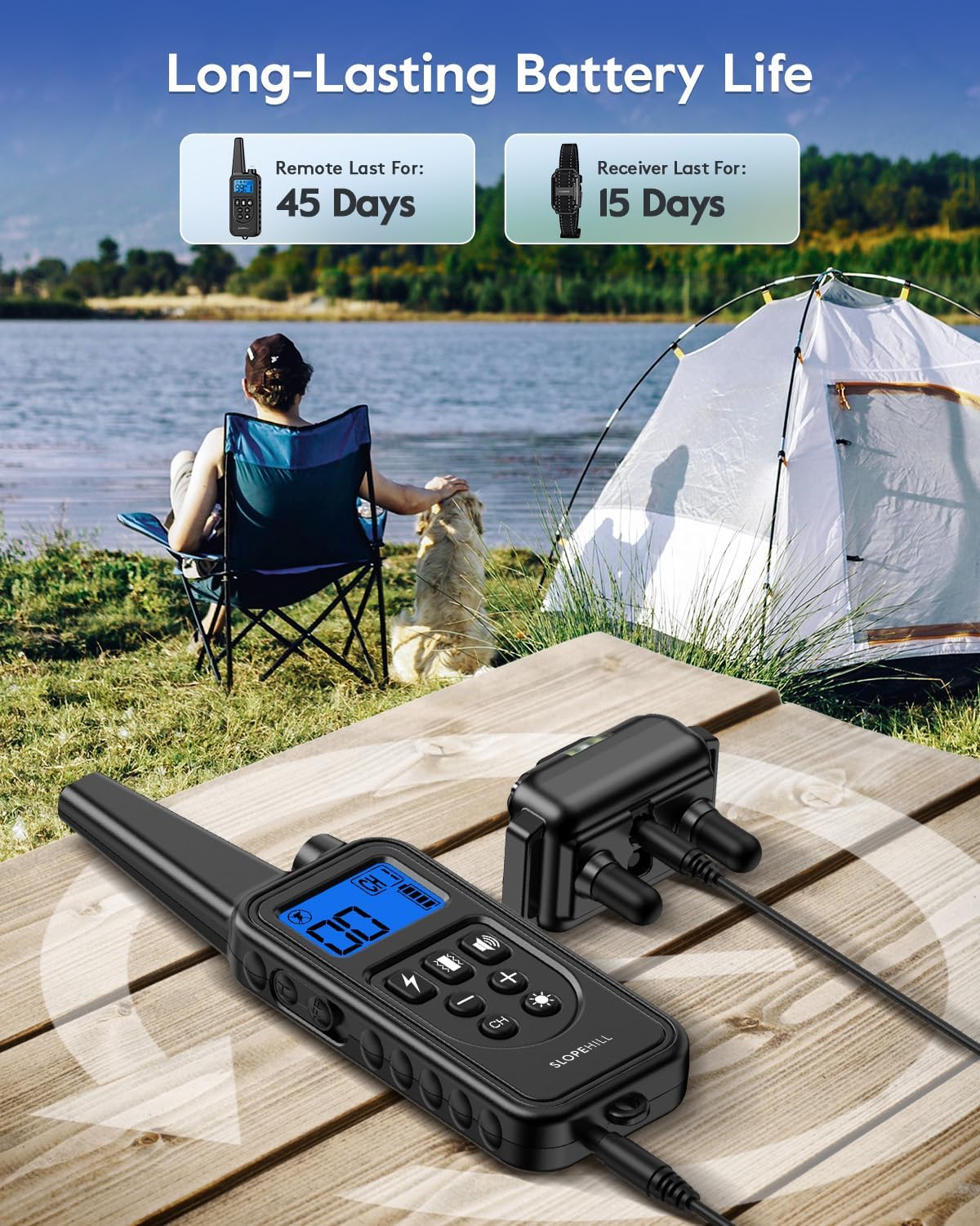 Dog Training Collar with Remote – 4200Ft Range, Shock, Vibration & Beep, All Sizes - Best Pet Care Store