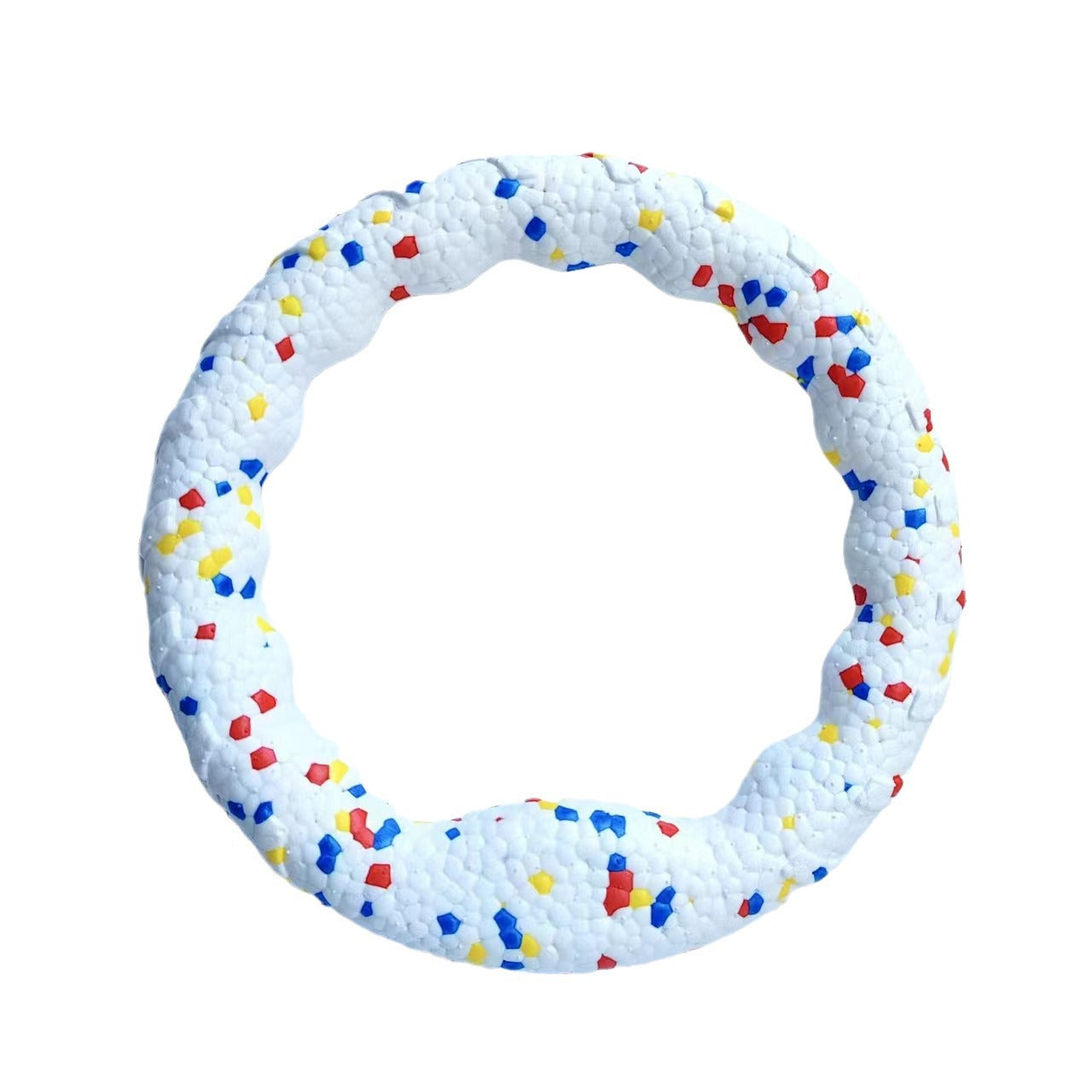 Durable ETPU Dog Frisbee Chew Ring Toy for Pets