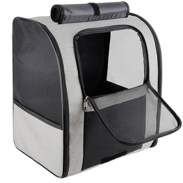 Breathable Cat Backpack for Travel and Pets