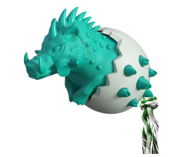 Wild Boar Egg Dog Toothbrush Molar Chew Stick